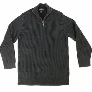 Eddie Bauer Large Mens Cotton Pullover Sweater